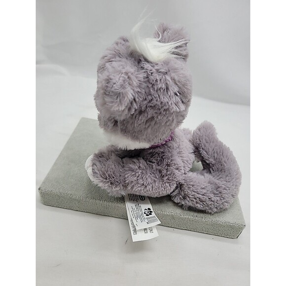 Rescue Tales Grey ,White And Purple Kitty Plush Little Tikes 7" - Picture 12 of 16